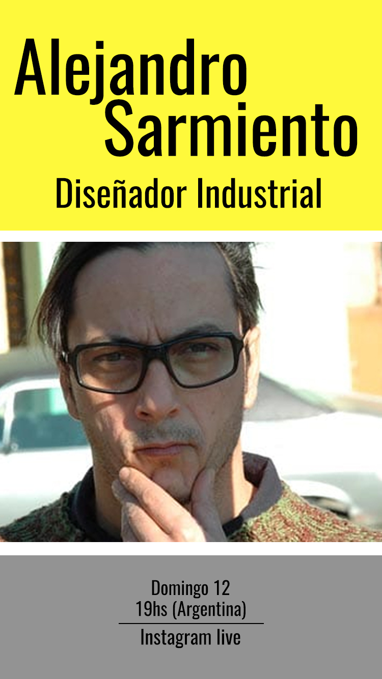sarmiento-history Diseñador Industrial Alejandro Sarmiento